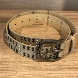Womens studded Rhinestone Belt